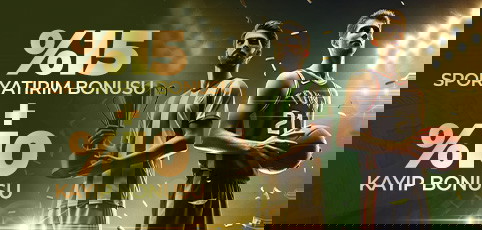 %15 SPOR BONUSU + %10 KAYIP BONUSU!